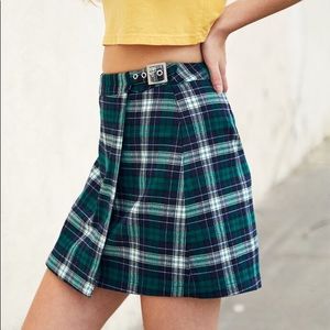 J. Galt Emerson Plaid Skirt